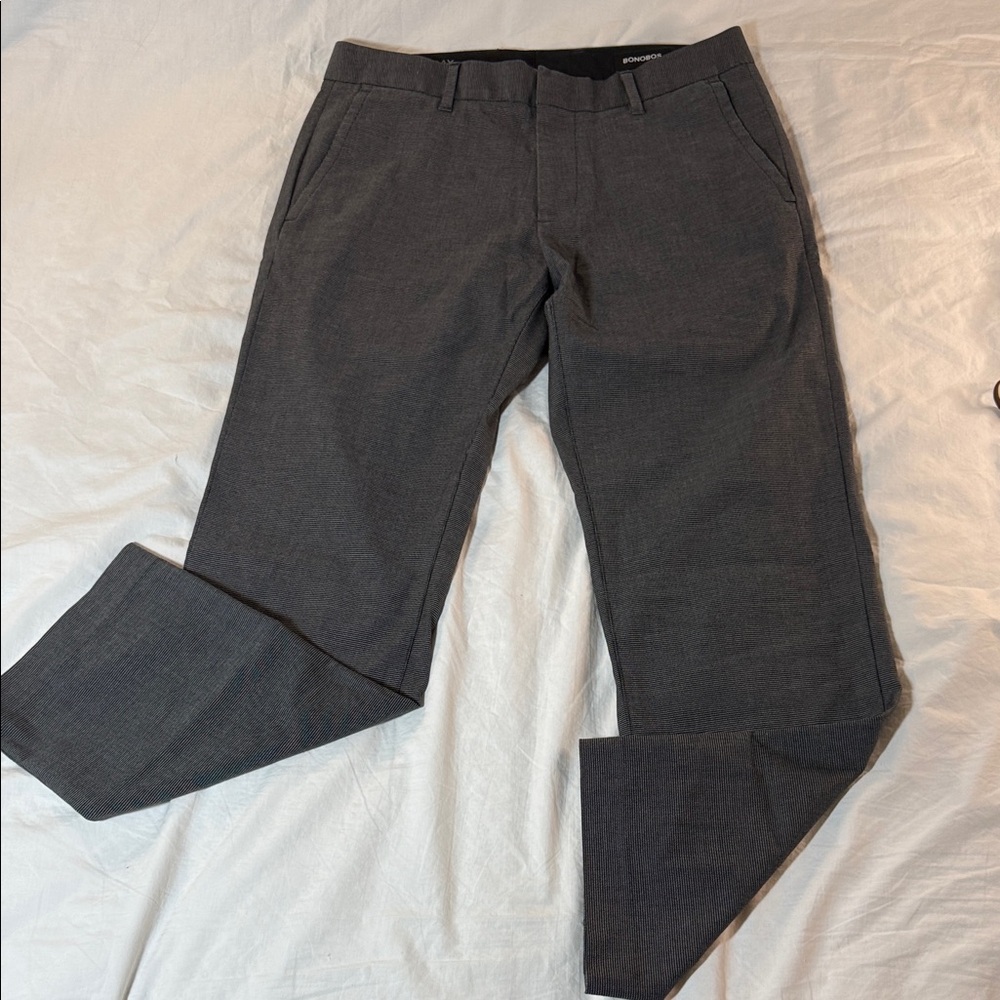 Bonobos Weekday Warrior Tuesday Charcoal Pants 34x28